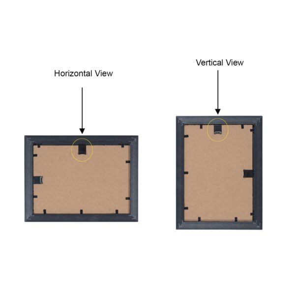 Personalized 6 Photo Collage Frame with Custom Text – Customized Wall Photo Frame Gift - Image 4