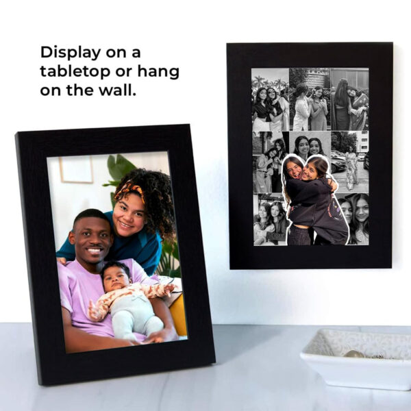 Personalized 9×12 Inch Wooden Photo Frame with Custom Message – Best Friend, Birthday & Special Occasion Gift - Image 5