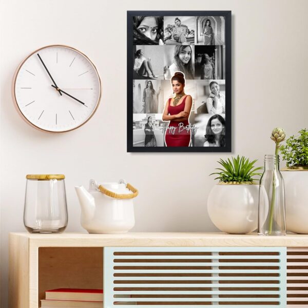 Personalized 9×12 Inch Rectangular Collage Photo Frame – Custom Gift for Birthday, Anniversary & Special Moments - Image 4