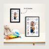 Personalized 9×12 Inch Baby Birth Details Frame – Custom Newborn Keepsake Gift - Design 1 - Image 3