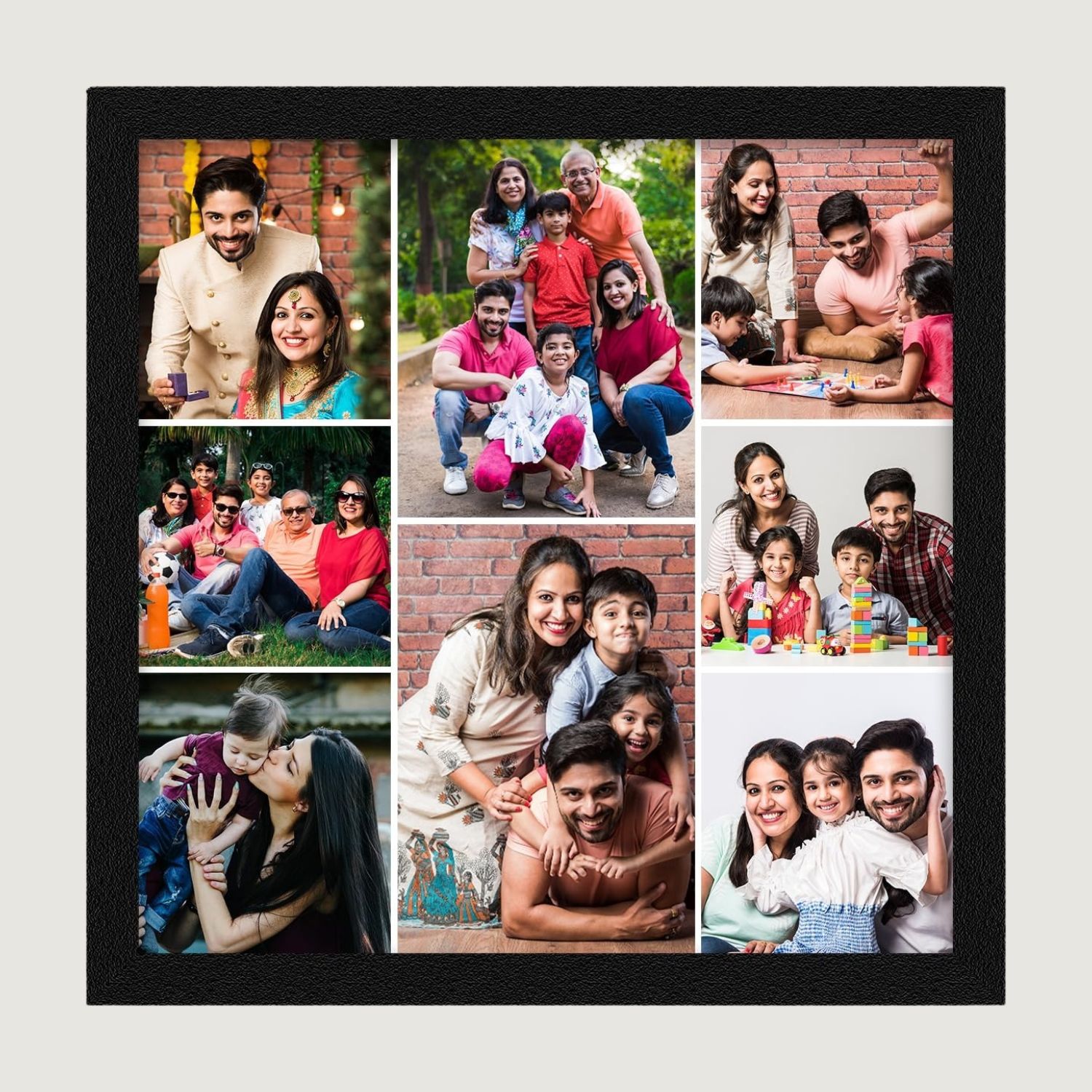 Your paragraph text (2).jpg Personalized 9×12 Inch Custom Collage Photo Frame – Personalized Memory Gift for Friends, Family & Special Occasions - Image 1