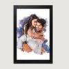 Personalized 9×12 Inch Custom Handmade Painting & Photo Frame – Unique Gift for Birthday, Anniversary & Valentine’s Day