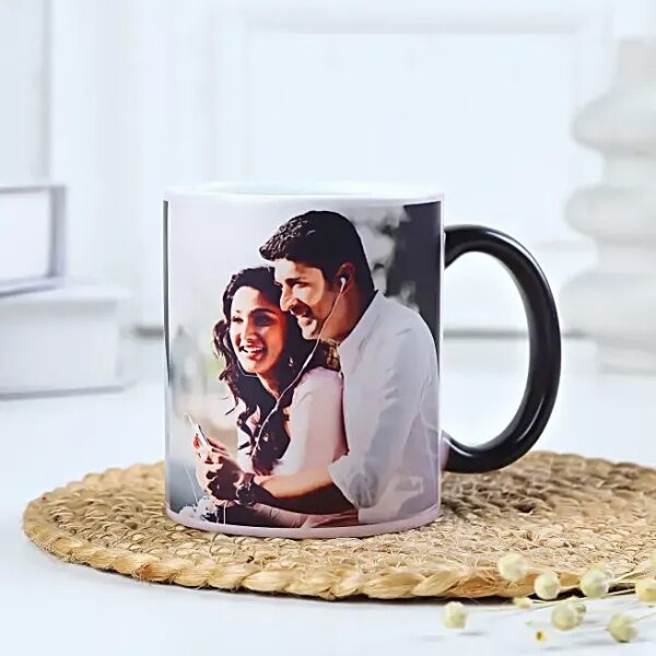 Personalised Black Magical Mug - Image 3