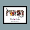 Personalised First Year Love Photo Frame - Image 3